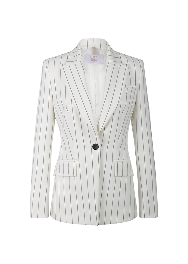 PINSTRIPED BLAZER PINSTRIPED BLAZER