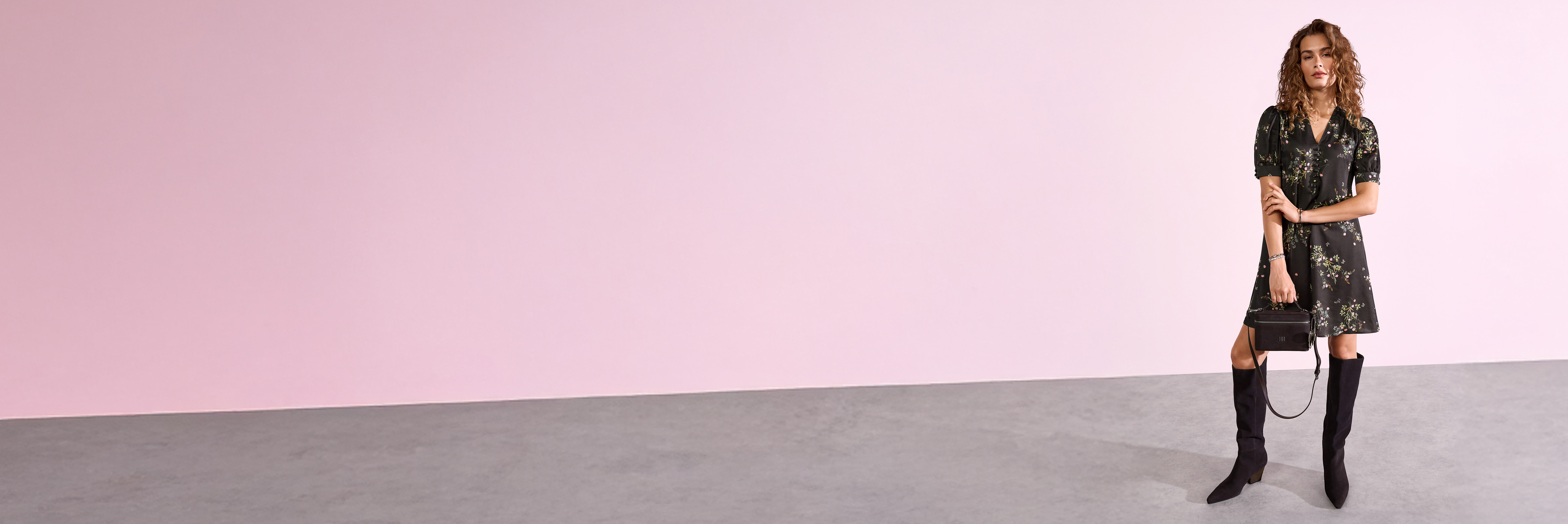 Schuh, Hoher Absatz, Kleid, Langarm, Person