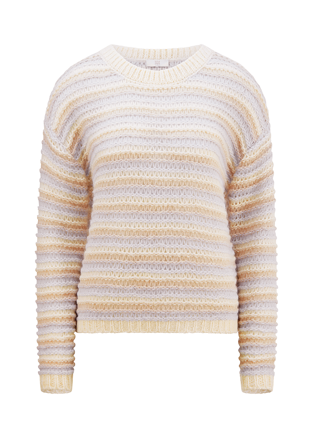 striped Jumper made from Alpaca Blend