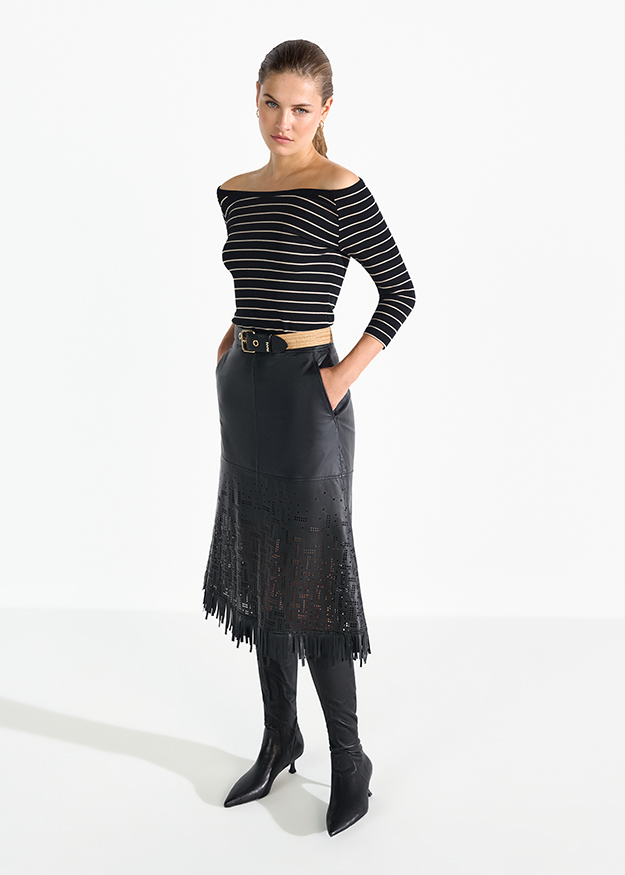 Bekleidung, Rock, Langarm, Person, Bluse