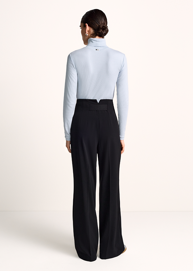 Hosen, Langarm, Bluse, Mann, Person