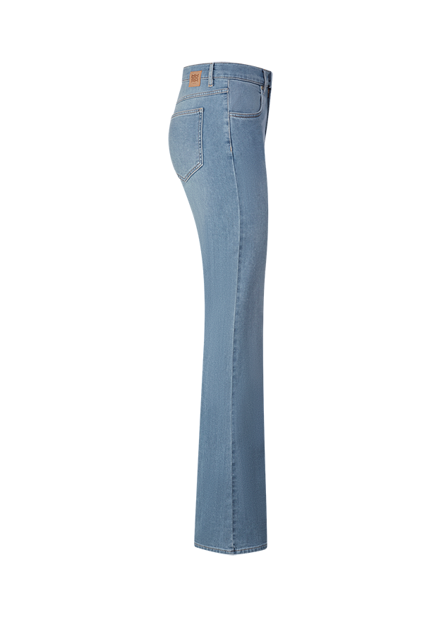 Jeans, Blau, Hose, Nähte, straight fit