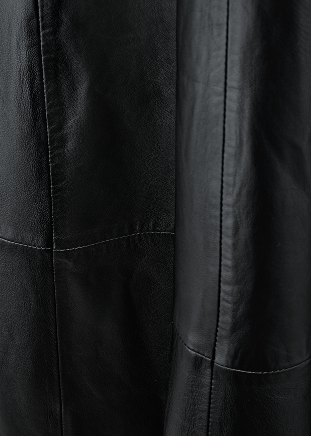 Leder, Schwarz, Jacke, Nähte, Textur