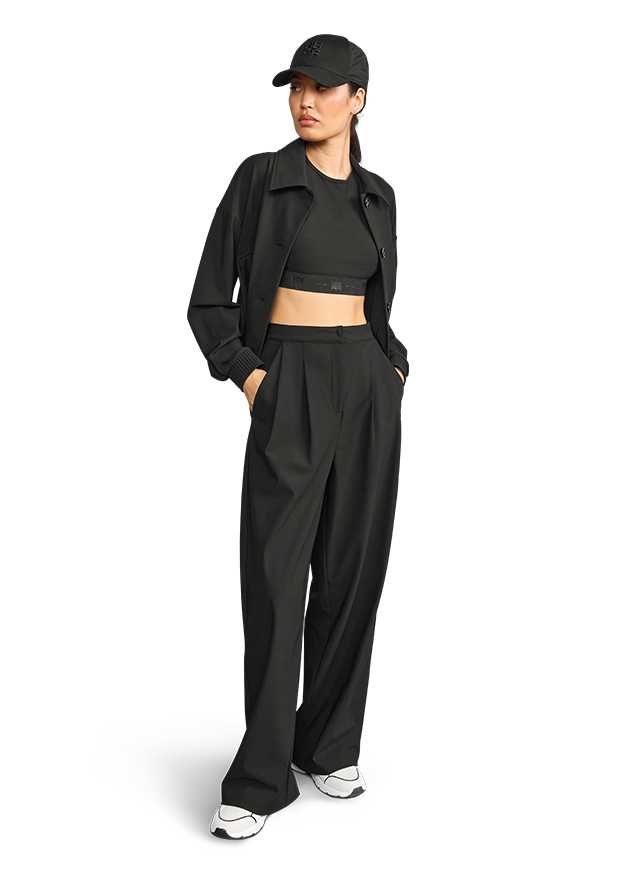 outfit, pants, jacket, cap, sportswear