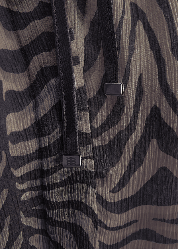 Zebra Muster, Zebra-Print, Rippstruktur, Strukturstoff, Jacke/Obere Kleidung
