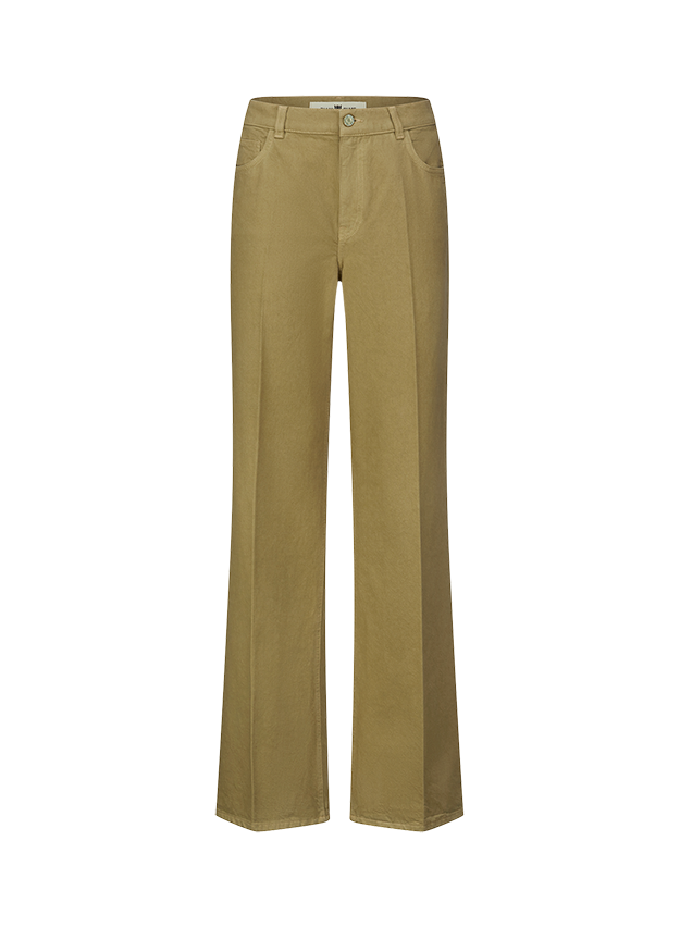 Hose, Kordhose, Beige, Tailliert, Gürtel