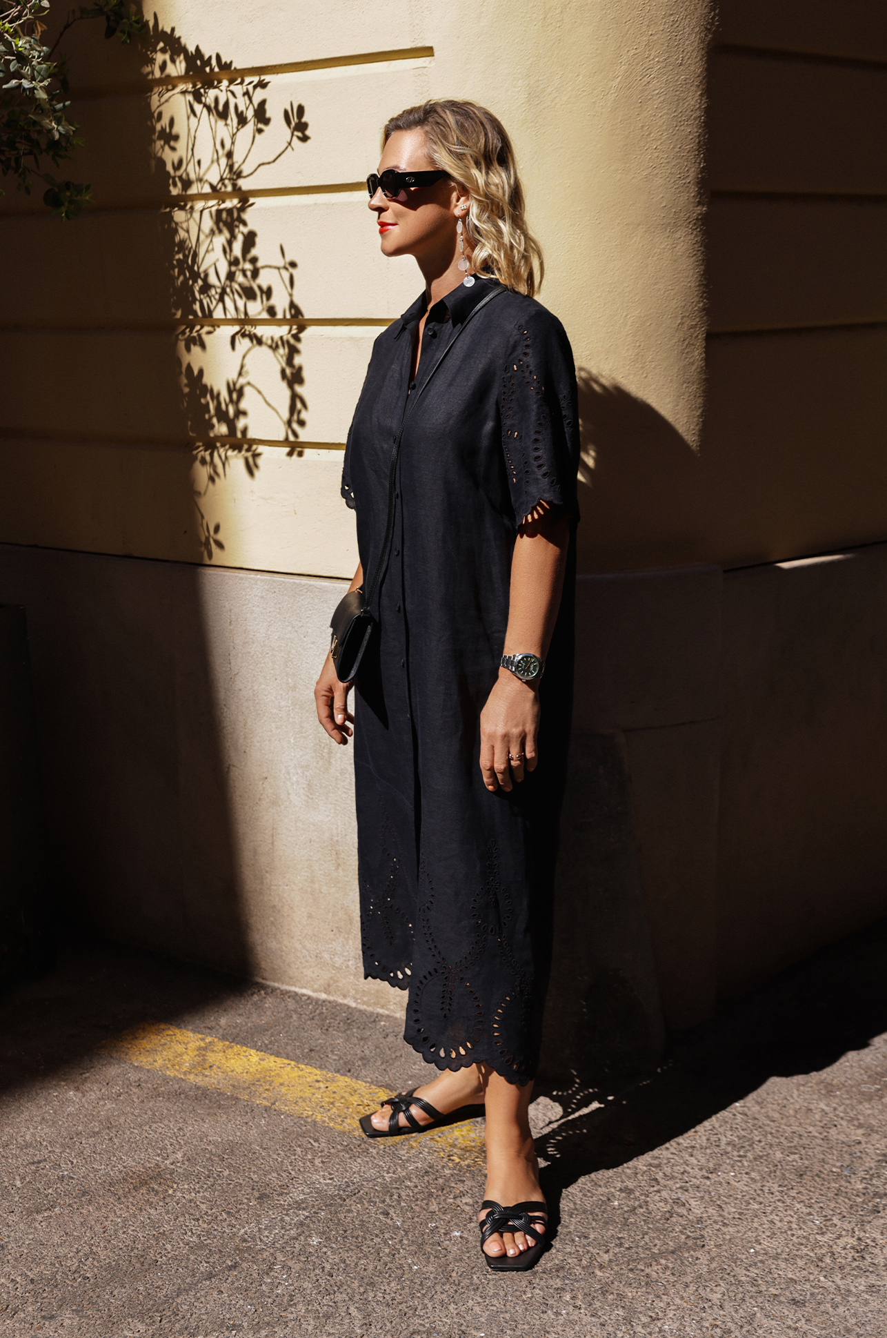 Sandale, Hoher Absatz, Schuh, Sonnenbrille, Person