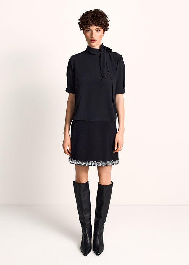 Bluse, Rock, Junge, Person, Jugendlich