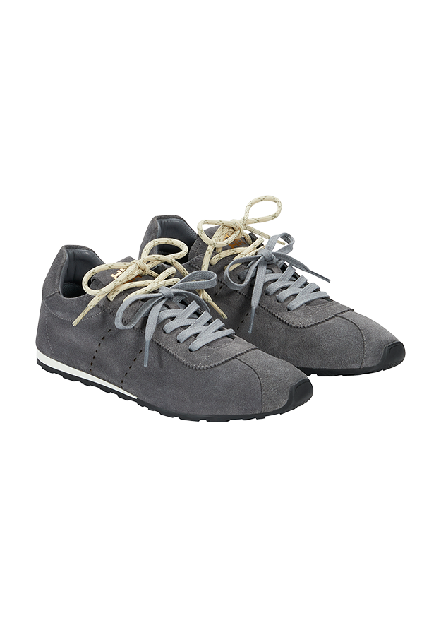 Sneaker, Damen, Grau, Laufschuh, Schnürschuh