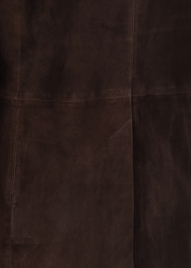 leder, braun, schwarz, stitching, stoff