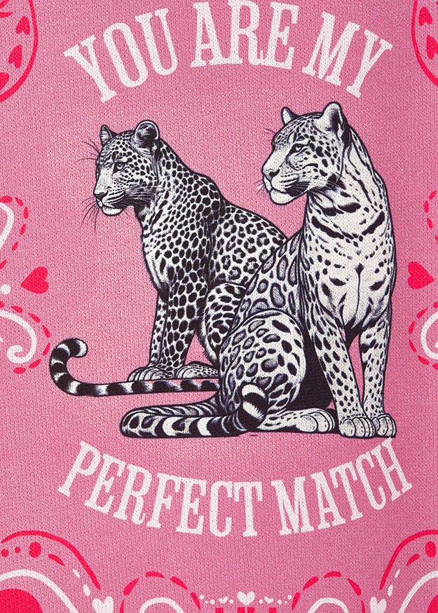 pink, tigers, Leopard, two-tigers, muster-graphic