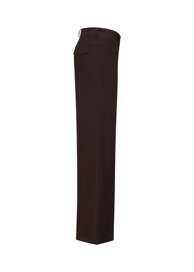 Hose, Chino, Braun, Seitenansicht, Gürtelschlaufen