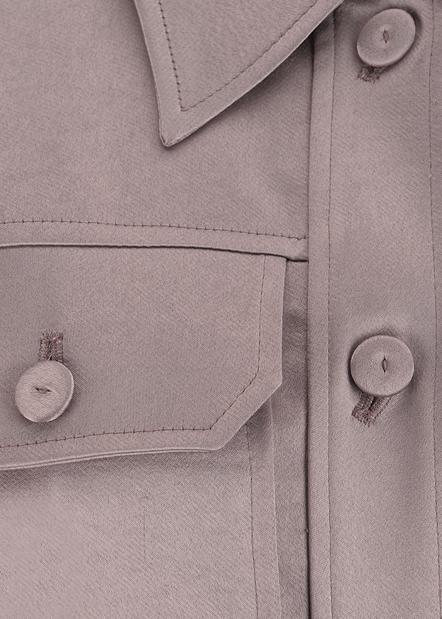 Hemd, Mantel, Hosen, Langarm, Leinen