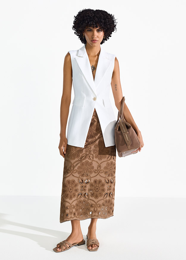 Blazer, Rock, Formelle Kleidung, Anzug, Handtasche