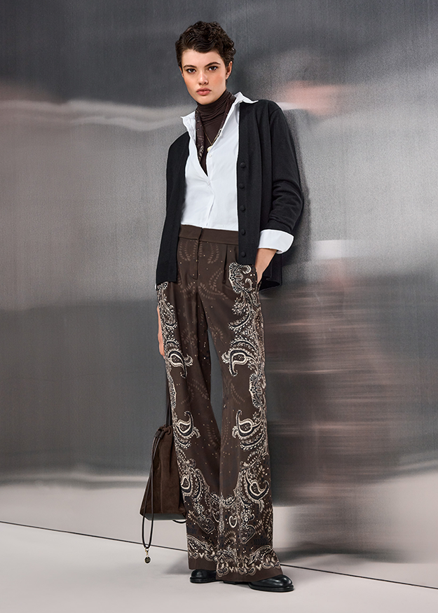Hose, Bloom, Paisley, Palazzo, Taschen