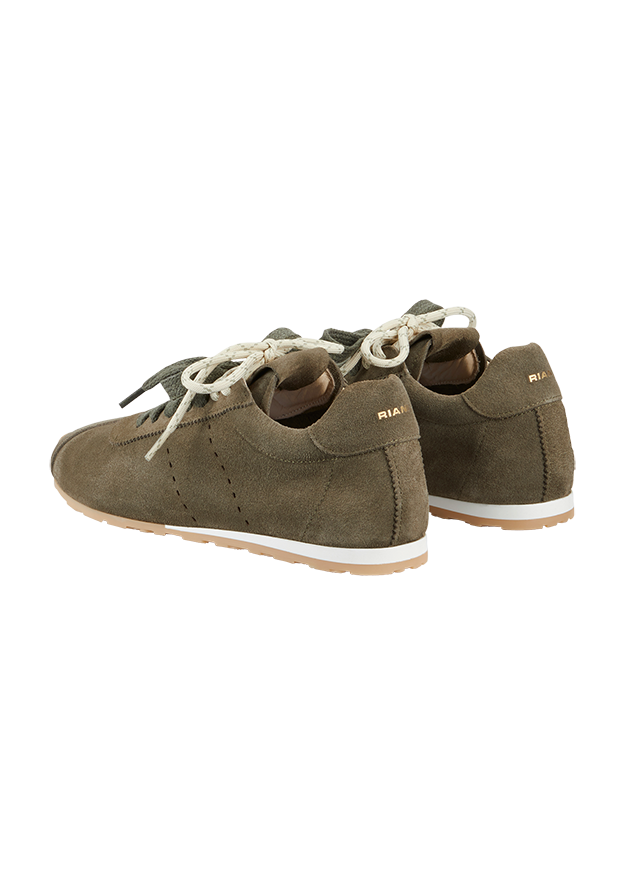 Sneakers, Wildleder, Braun, Schnürer, Casualschuh