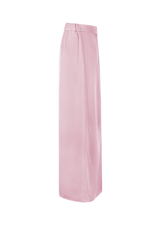 Hose, Palazzo, Farbton Pink, Elastischer Bund, Weite