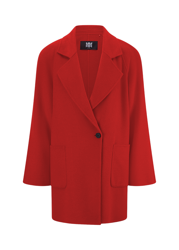 Oversize Doubleface Coat Blazer, Kleidung, Mantel, Jacke, Langarm