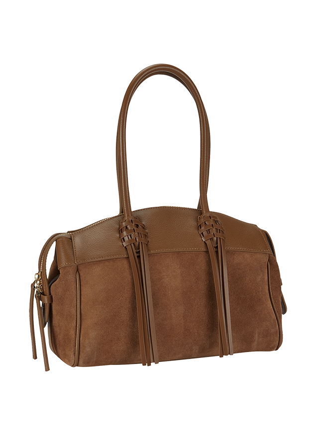 Tasche, Handtasche, Leder, Braun, Tragriemen