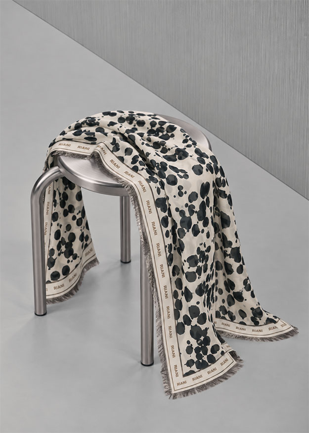 schal, plaid, cashmere, schwarz-weißer, modisch
