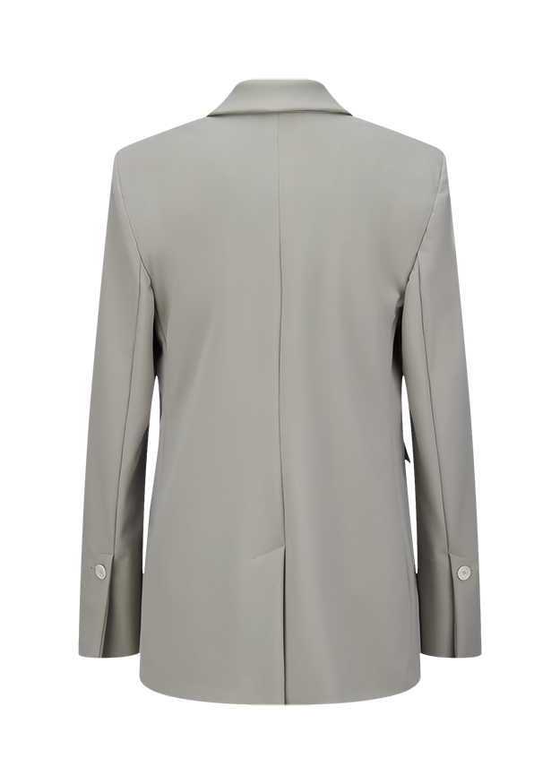 blazer, jacke, langarm, schmale passform, rückansicht