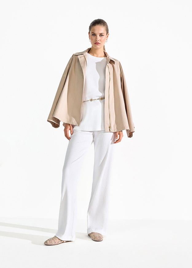 Kap, Kleidung, Mantel, Modisch, Leinen