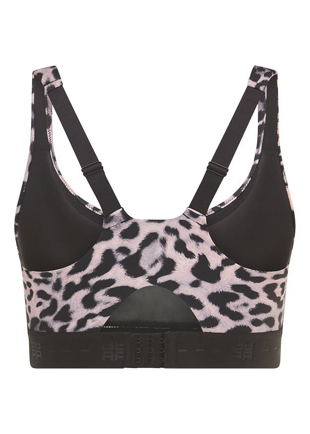 Sportsbra, Leopardendruck, Rückenteil?, Stoffbra, Gurtband