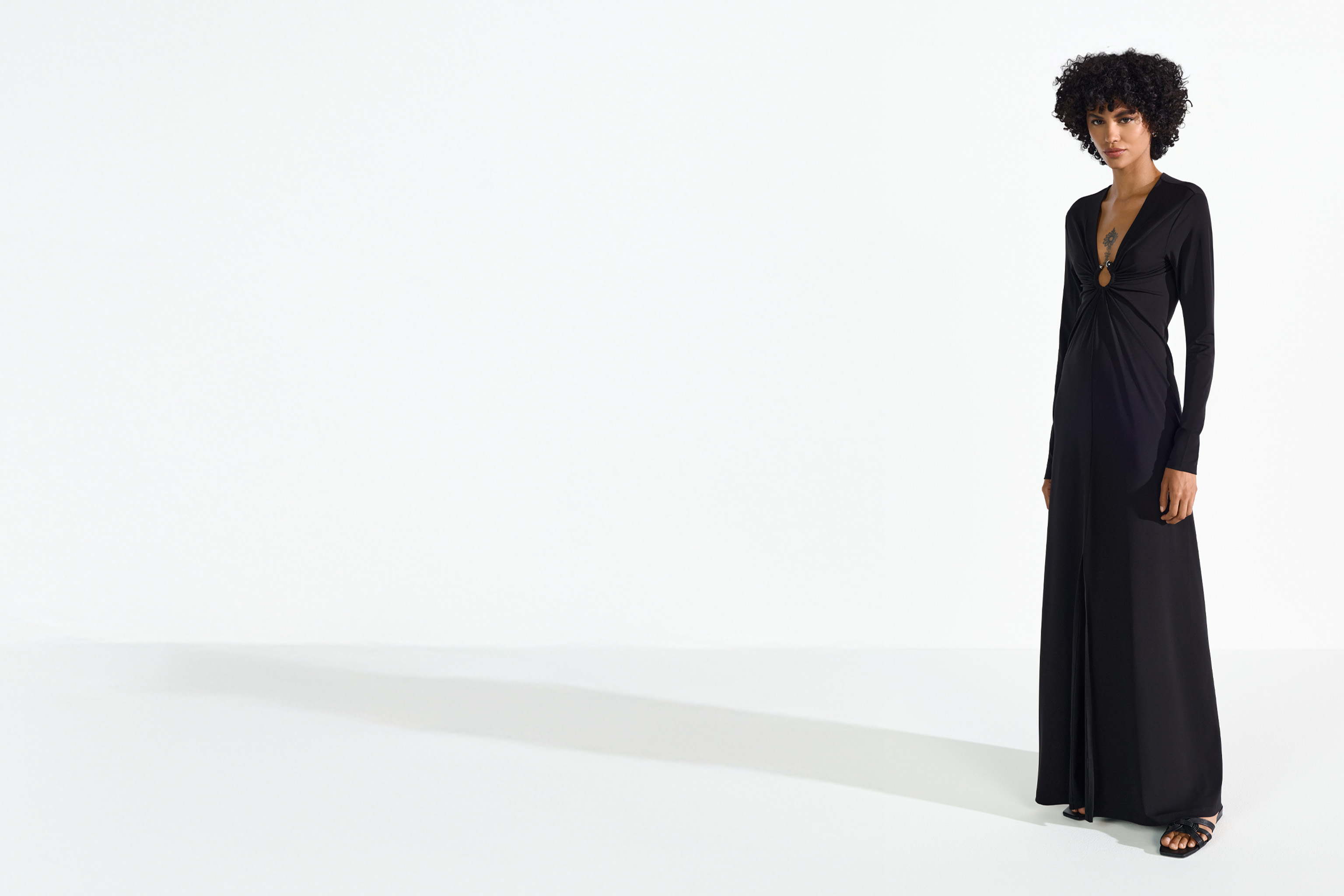 Langarm, Kleid, Modisch, Formelle Kleidung, Abendkleid