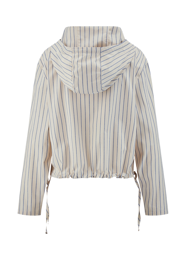 Hoodie, Streifen, Langer Arm, Kapuzenpullover, Stoffjacke