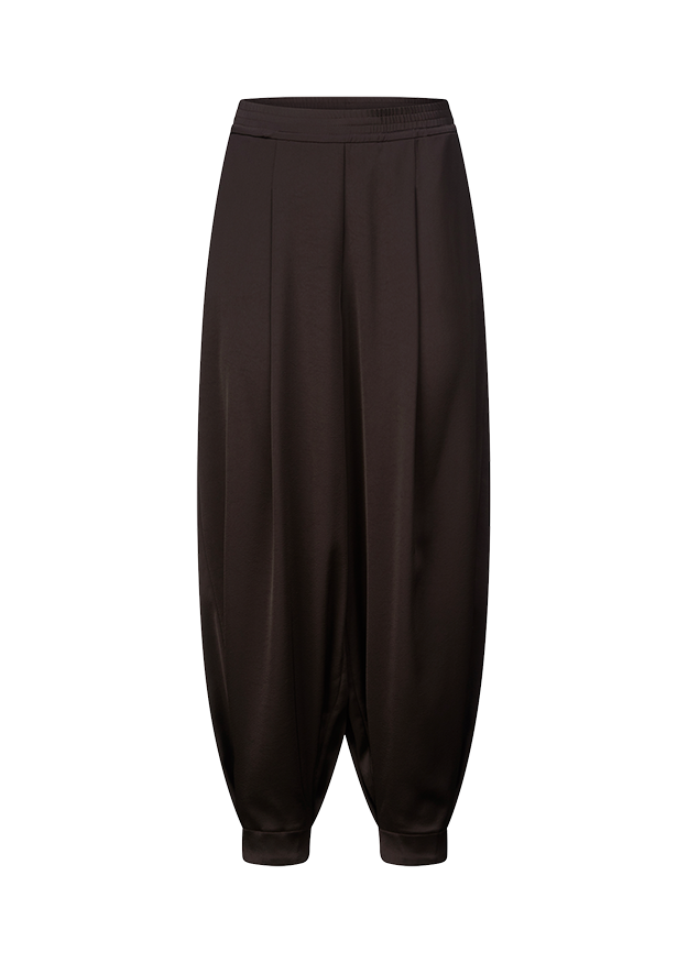 Hose, Schwarz, Weite, Gummizug, Jogger
