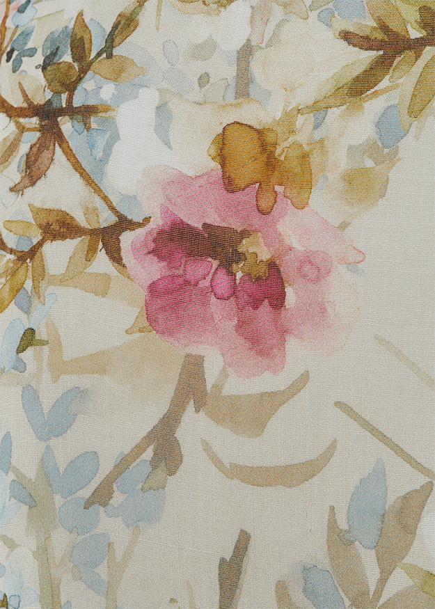 blume, pflanze, blüten, muster, textil