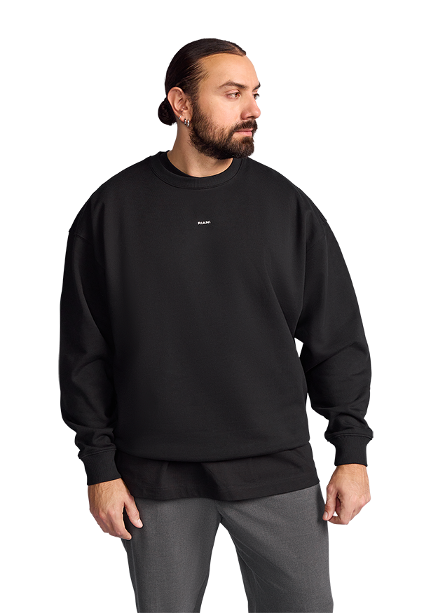 Sweatshirt with RIANI Print Sweatshirt with RIANI Print