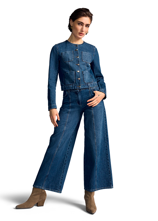 Jeans Jacket made from Authentic Denim