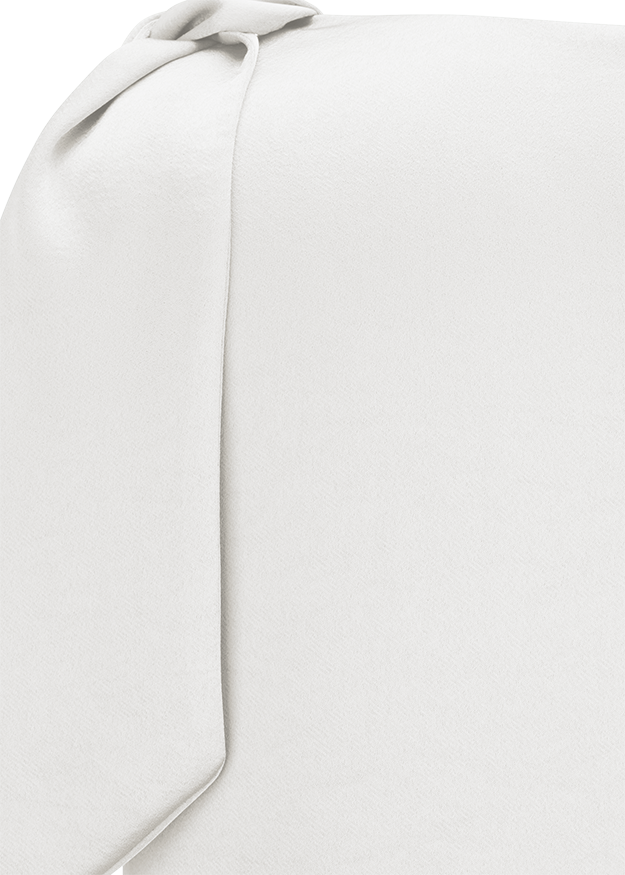 weiße, Textil, Mantel, Schnitt, Knopfdetail