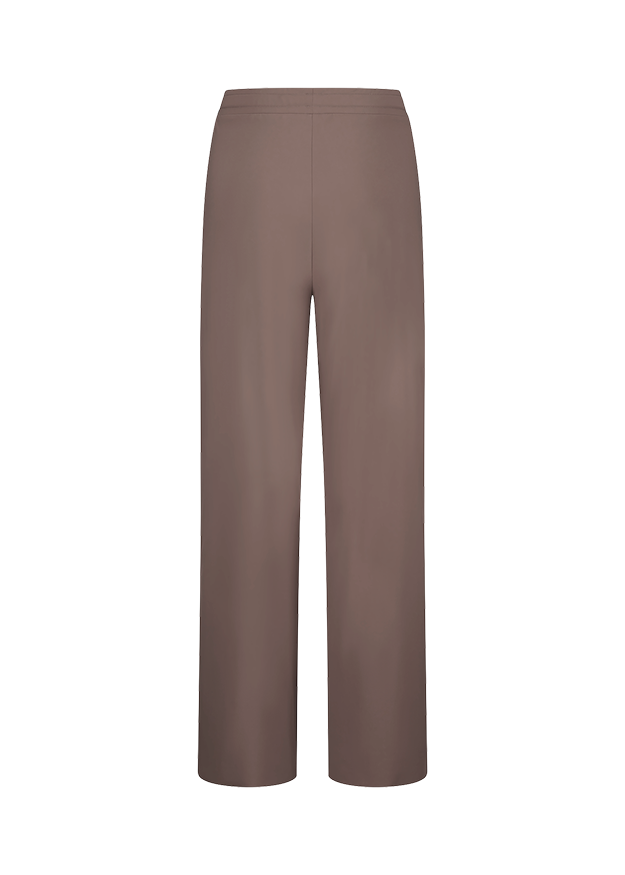 Hose, Bootcut, Stoffhose, volle Länge, braun