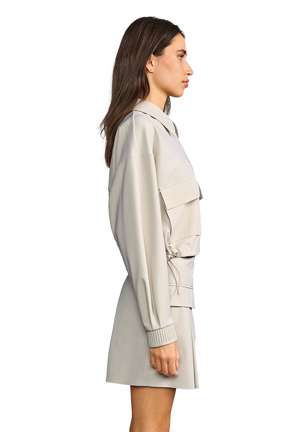 Cropped Blouson Cropped Blouson