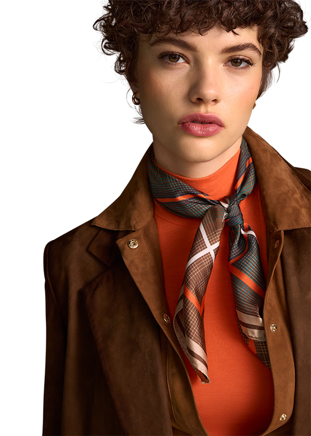 jacke, lederjacke, braun, schal, outfit