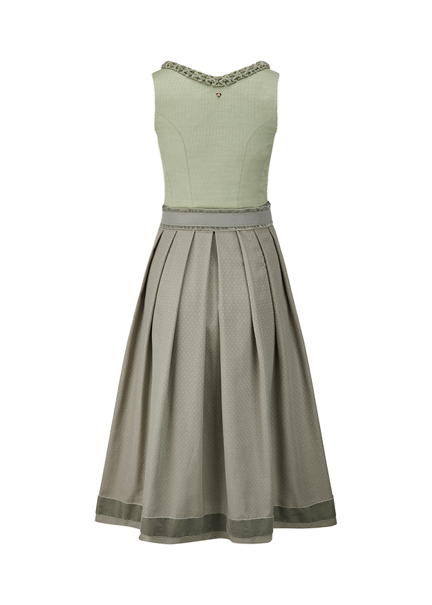 Kleid, Schnitt, Midi-Länge, Strukturstoff, Glitzerverzierung
