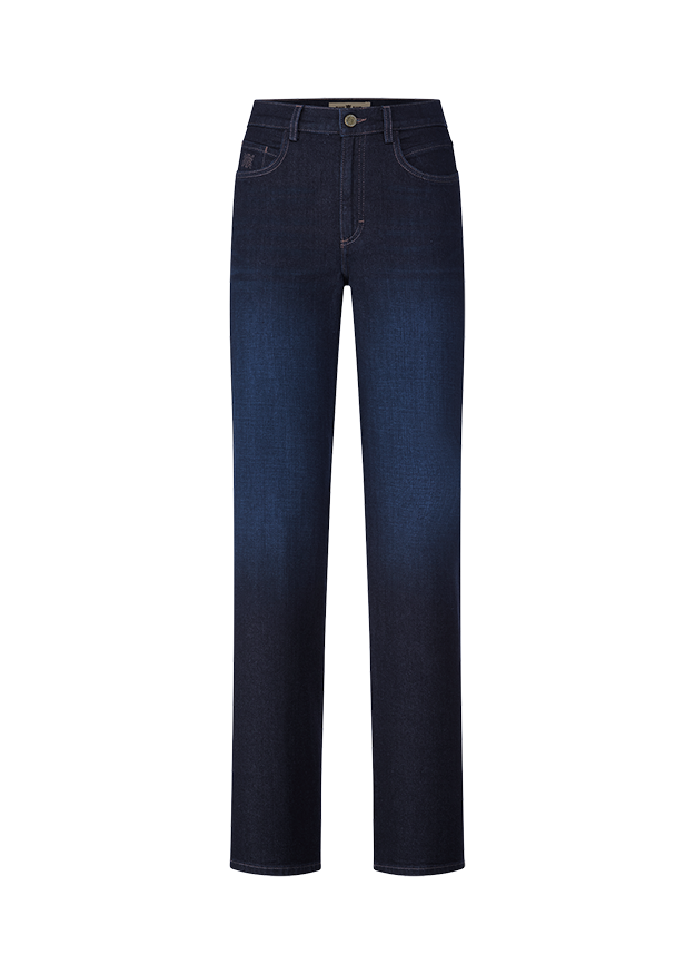 Jeans, Denim, Straight Leg, Dunkelwasche, Five-Pocket