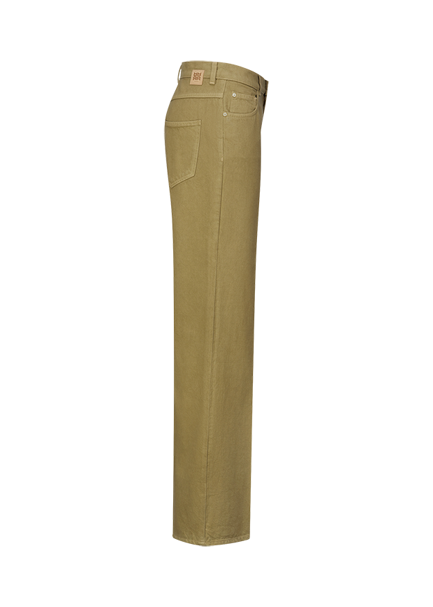Hose, Kordelzug, Beige, Cargo-Tasche, Fronttasche