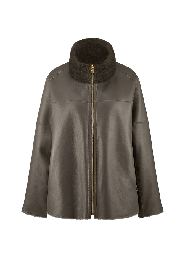 Reversible Lamb Skin Jacket