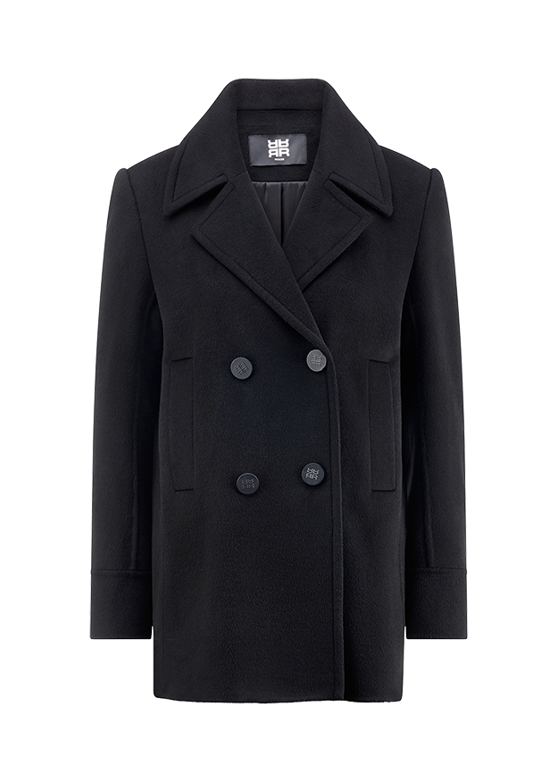 Short Double-Breasted Coat