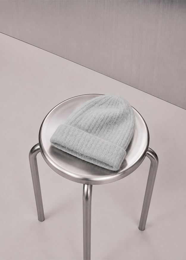 Mütze, Strickmütze, Winterzubehör, weiches Strickmaterial, Hut aus Wolle