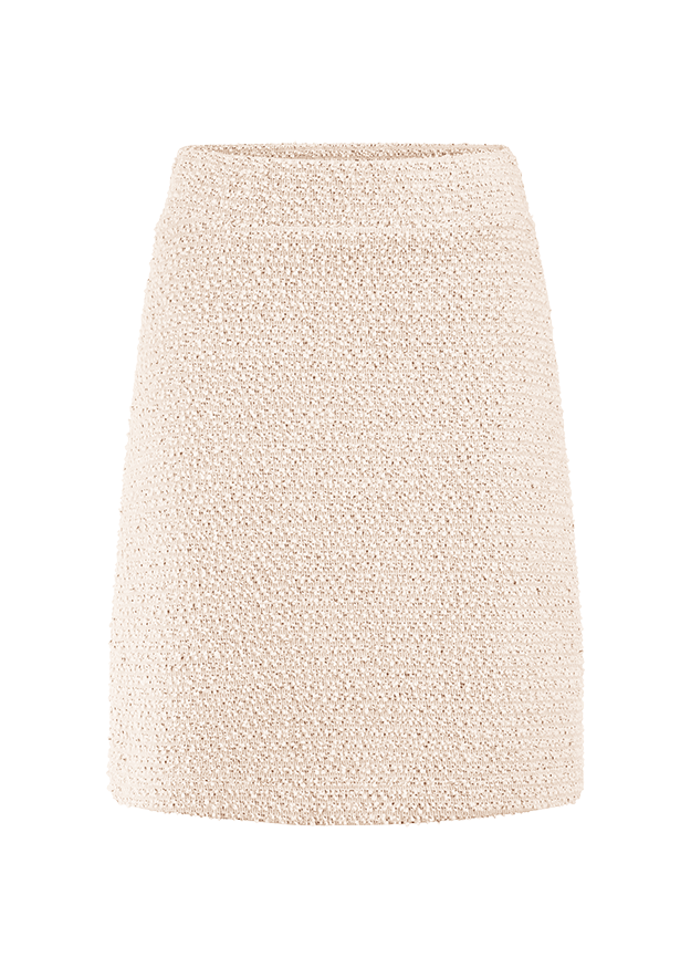 Bouclé Miniskirt