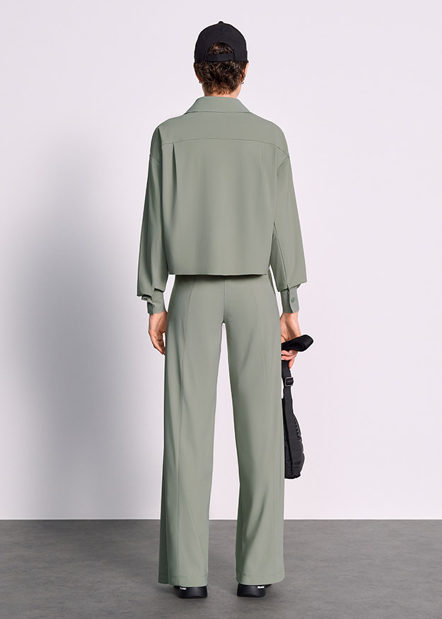 Hose, Hose mit Bund, Anzughose, Loungewear, Jersey