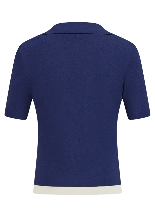 bluse, kurzarm, rückenansicht, einfache naht, unifarben