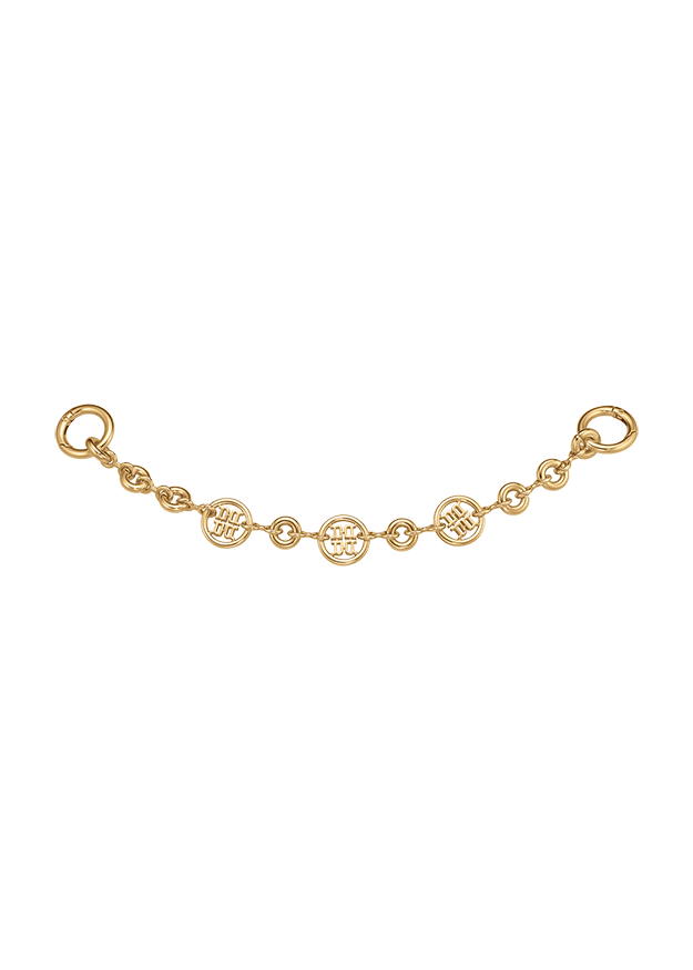 Goldkette, Gliedkette, Kettenarmband, Goldfarbene Kette, Medallienkette
