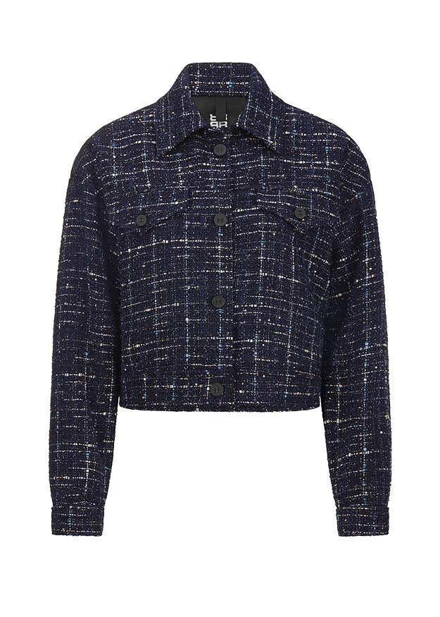 Cropped Tweed Jacket