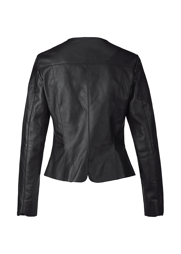 Lederjacke im coolen Used-Look