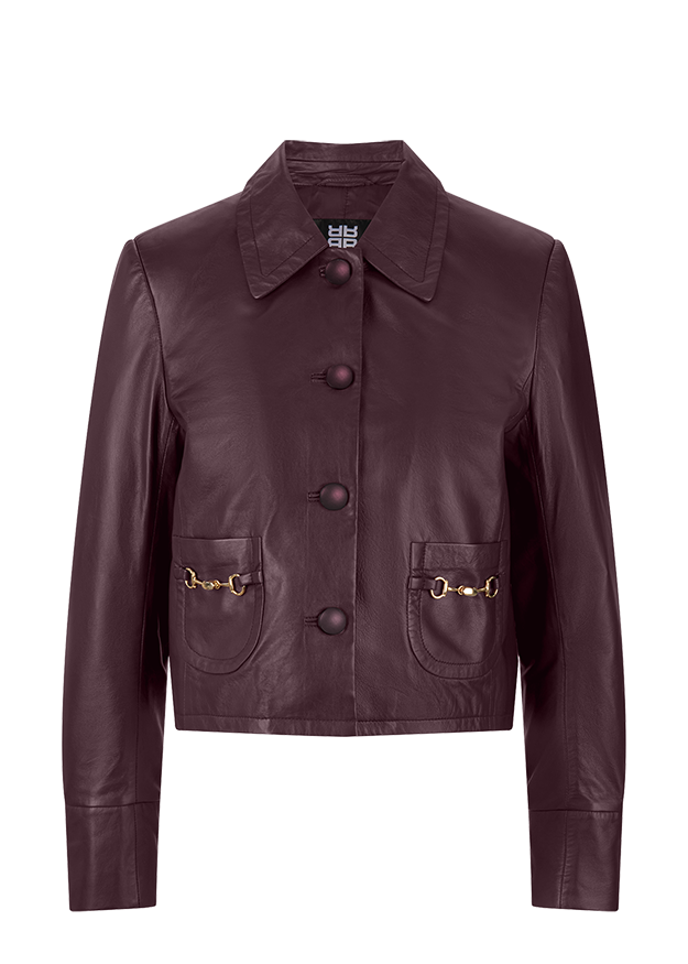 Shirt Jacket in Nappa Leather Shirt Jacket in Nappa Leather